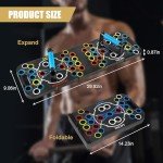 Foldable Adjustable Push Up Board - 56 in 1