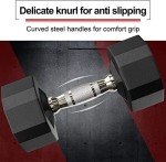 PROIRON 20kg Rubber Dumbbells for Home Gym