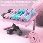 Adjustable Dumbbell Set - 4 in 1 Weights, 2.5kg