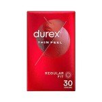 Durex Thin Feel Regular Fit Condoms - 30 Pack