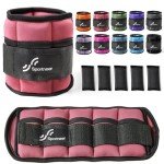 Adjustable Ankle Weights Set for Gym Fitness