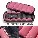 Adjustable Ankle Weights Set for Gym Fitness