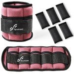 Adjustable Ankle Weights Set for Gym Fitness