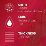 Durex Thin Feel Regular Fit Condoms - 30 Pack