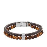 Fossil Men's Vintage Brown Casual Bracelet