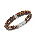Fossil Men's Vintage Brown Casual Bracelet