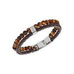 Fossil Men's Vintage Brown Casual Bracelet