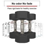 PROIRON 16kg Rubber Dumbbell for Home Gym