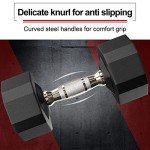PROIRON 16kg Rubber Dumbbell for Home Gym