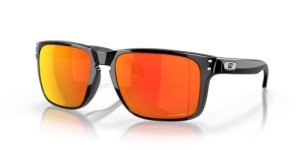 Oakley Holbrook XL Sunglasses - Matte Black/Ruby