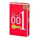 Okamoto 001 0.01mm Thinnest Large Condoms - 3 Pack