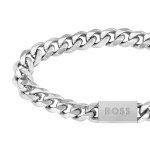 BOSS Men's Stainless Steel Chain Link Bracelet