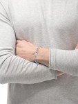 BOSS Men's Stainless Steel Chain Link Bracelet
