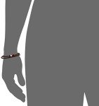 Tommy Hilfiger Men's Leather Double Wrap Bracelet