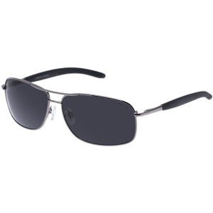 Lincoln Gunmetal Aviator Sunglasses for Men