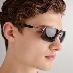 Lincoln Gunmetal Aviator Sunglasses for Men
