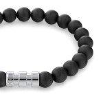 Calvin Klein Beaded Bracelet for Men - Onyx