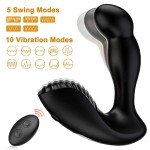Prostate Massager with 5 Swing & 10 Vibration Modes