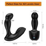 Prostate Massager with 5 Swing & 10 Vibration Modes