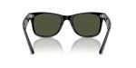 Ray-Ban Wayfarer Sunglasses RB2140, Black & Green