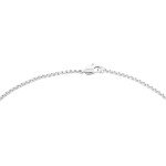 Calvin Klein Men's Silver Grid Pendant Necklace