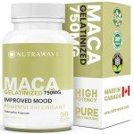 Potent Gelatinized Maca 750mg Capsules for Men & Women