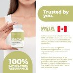 Potent Gelatinized Maca 750mg Capsules for Men & Women