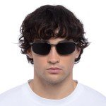 Cancer Council Men's Botany Gunmetal Sunglasses