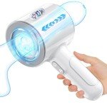 Thrusting Vibrating Male Masturbator with Dual Openings