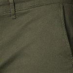Men's Slim-Fit Olive Stretch Chino Pants
