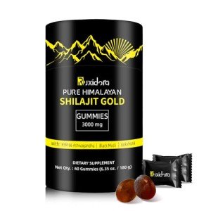Pure Shilajit Gummies with Ashwagandha & Minerals