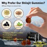 Pure Shilajit Gummies with Ashwagandha & Minerals