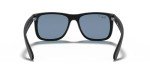 Ray-Ban Justin Polarised Sunglasses - Rubber Black/Blue