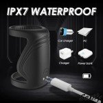 App-Enabled Adjustable Double Cock Ring with 9 Vibration Modes