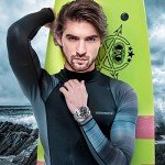 Men's 200M Waterproof Quartz Dive Watch - Black Dial