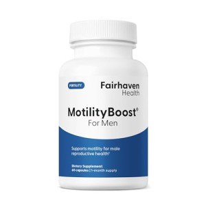 MotilityBoost Men’s Fertility Supplement, 60 Veg Caps