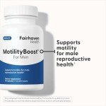 MotilityBoost Men’s Fertility Supplement, 60 Veg Caps