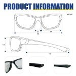 Flux AVENTO Polarized Sports Sunglasses for Active Men