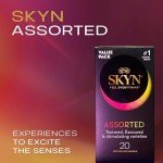 SKYN® Assorted Textured & Flavored Condoms 20 Pack