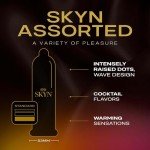 SKYN® Assorted Textured & Flavored Condoms 20 Pack