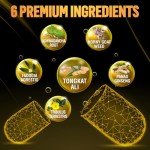 6-in-1 Men's Muscle Builder Supplements - 90 Capsules