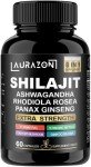 High Strength Shilajit Complex with Ashwagandha & Ginseng