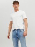 JACK & JONES Men's White Round Neck T-Shirt