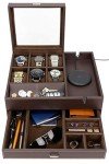 HOUNDSBAY Commander Men's Watch and Jewelry Organizer