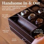 HOUNDSBAY Commander Men's Watch and Jewelry Organizer