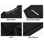 Men's Quick-Dry Athletic Workout Shirts - 3 Pack