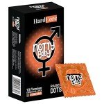 NottyBoy Hardcore Dotted Condoms for Men - 10 Count