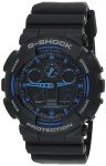 G-SHOCK Men's GA100-1A2 Black/Blue Watch