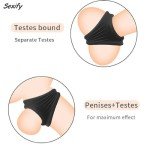 Silicone Double Cock Ring for Enhanced Erection