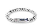 Tommy Hilfiger Men's Thin Steel Chain Bracelet